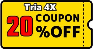トリア4X 20%OFF クーポン